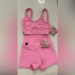 Kandi kouture bubblegum pink set new with tags size CXL